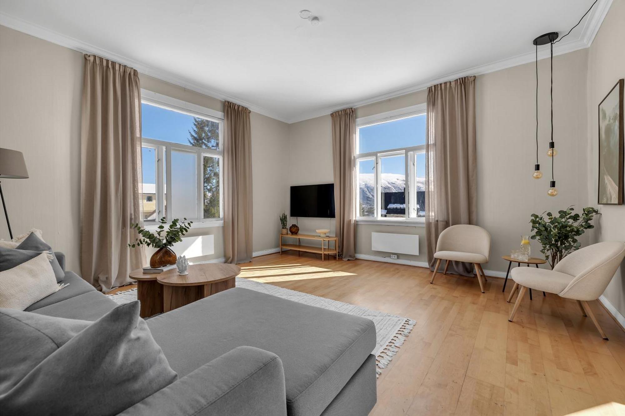 Amazing Tromso City Apartment With Free Parking And Lovely City Views! エクステリア 写真